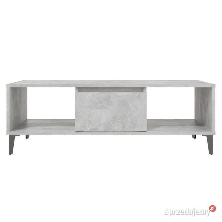 Stolik kawowy szarość betonu 1035x60x35 WM806026 Warszawa