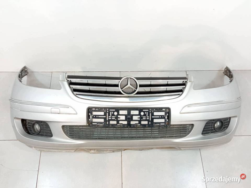 ZDERZAK PRZÓD SREBRNY MercedesBenz Aklasa II