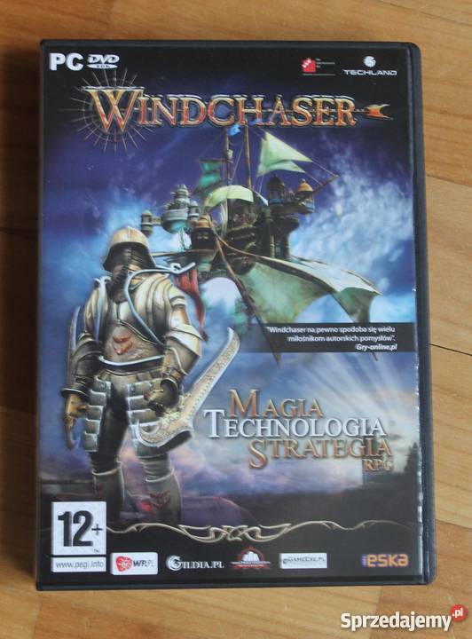 WINDCHASER Magia technologia Strategia RPG PC Nowa Iwiczna