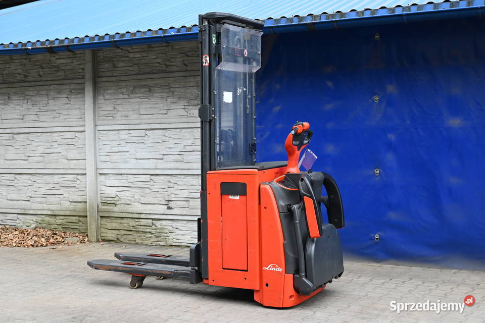 Paleciak elektryczny Linde L16 AP Triplex 470