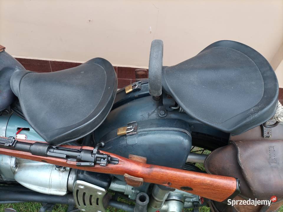Szwajcarski Motocykl Wojskowy Condor A 580 Konin