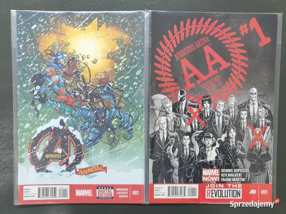 The Avengers zestaw 13 oryginalnych komiksów Amerykańskie pomorskie Gdynia