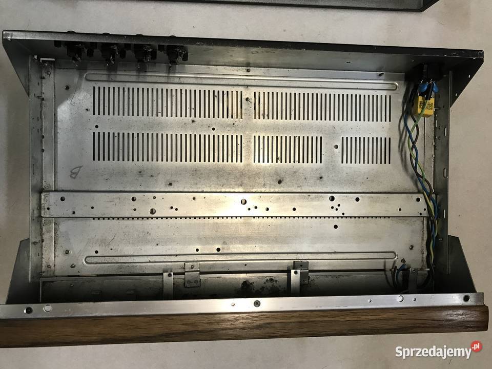 Duża obudowa wentylowana audio Gruba stał dąb Wzmacniacze i pokrewne dolnośląskie Jelenia Góra