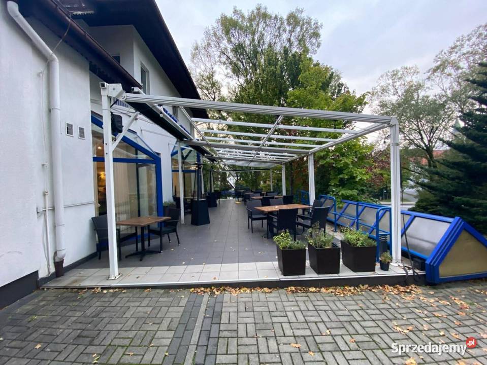 Aluminiowa konstrukcja zadaszenia tarasowego Olesno