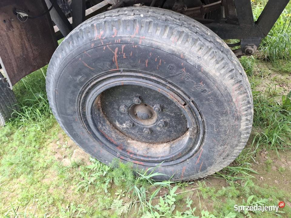 Przyczepa rolnicza D44B koła 825R20 stan Legnica