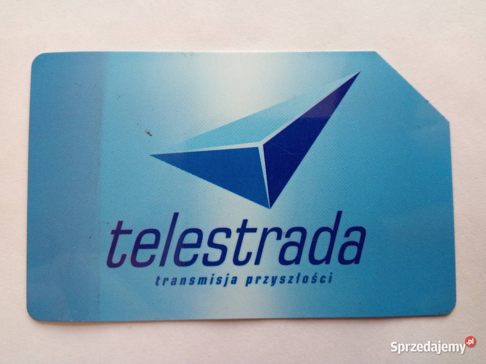 Karta telefoniczna przedstawiająca Telestradę 25