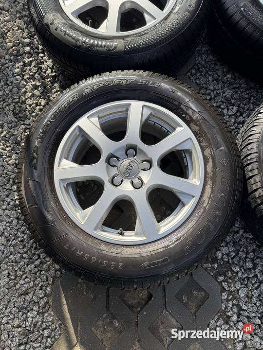 Alufelgi Audi 5x112 opony 2356517 Q5 Q7 Q3 A3 A4 Samochodowe Krępiec
