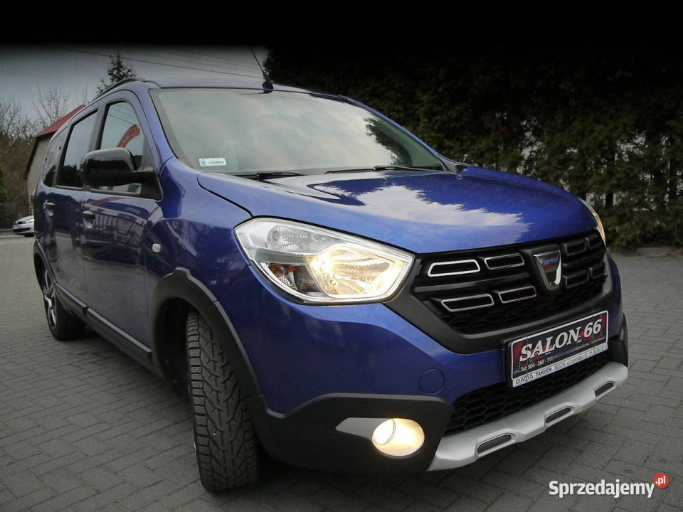 Dacia Lodgy 13b Stepway Salon Polska 7osob Navi 136755km Częstochowa