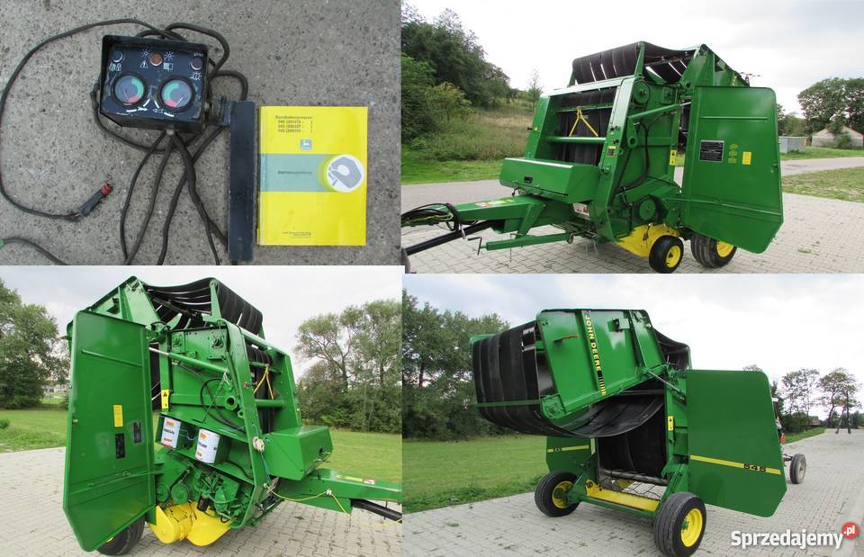 Prasa rolująca JOHN DEERE 545 z Austrii claas Owijanie sznurkiem Miechów sprzedam
