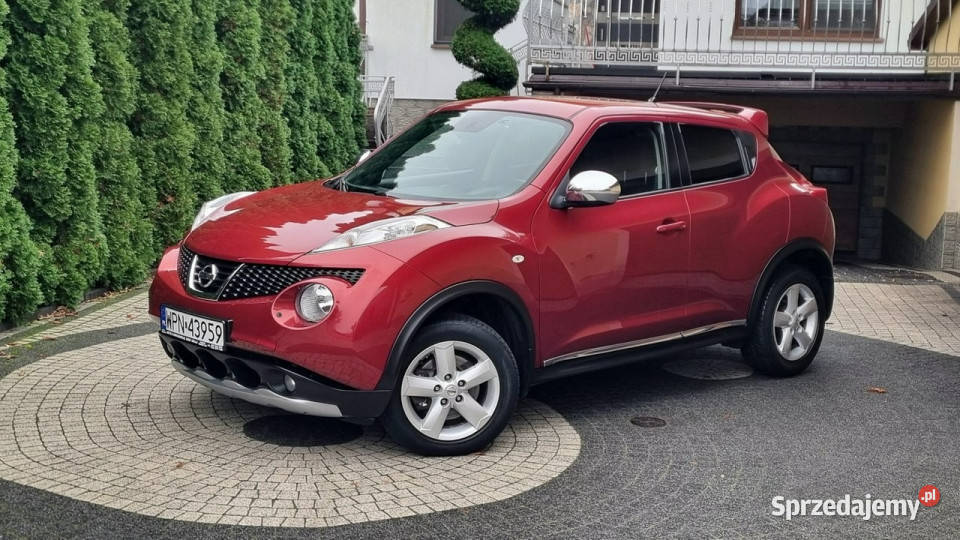 Nissan Juke Kamera 16T 190 GWARANCJA Zakup Door Rok produkcji 2010 Płońsk