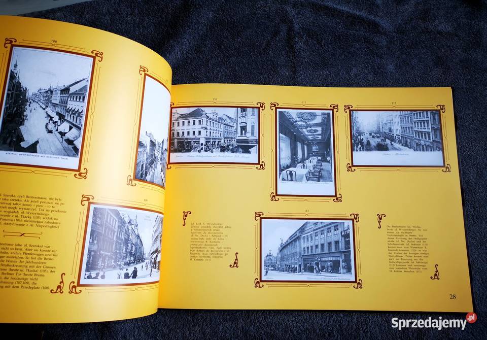 Piękny Duży Album Szczecin na starej karcie Gorzów Wielkopolski sprzedam