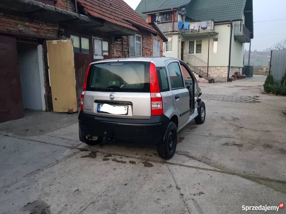 OKAZJA Fiat Panda 04r. z gazem sprawny, uszkodzony przód