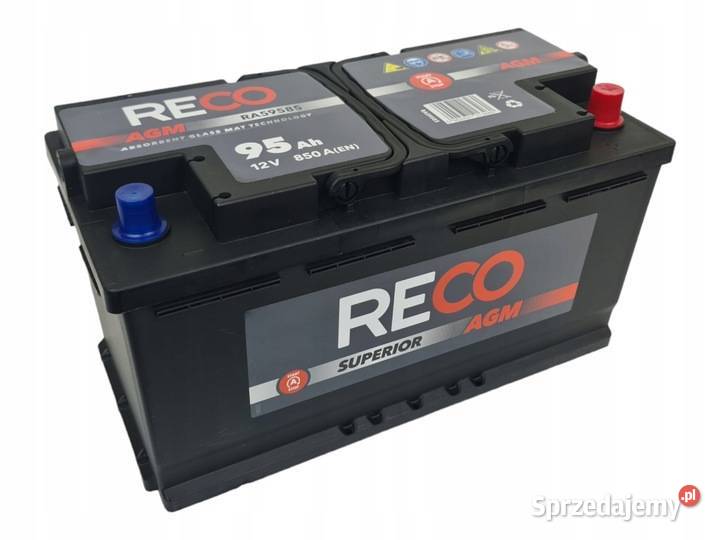 Akumulator RECO AGM 12V 95Ah 850A RA59585 Start Akumulatory Tomaszów Mazowiecki