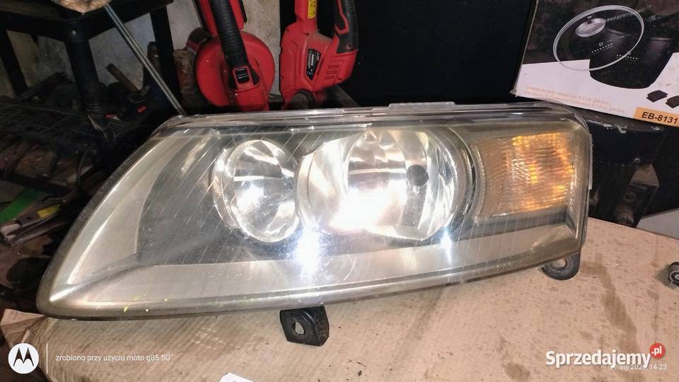 Lampa reflektor lewy przód Audi A6 C6 4F osobowe Lubin