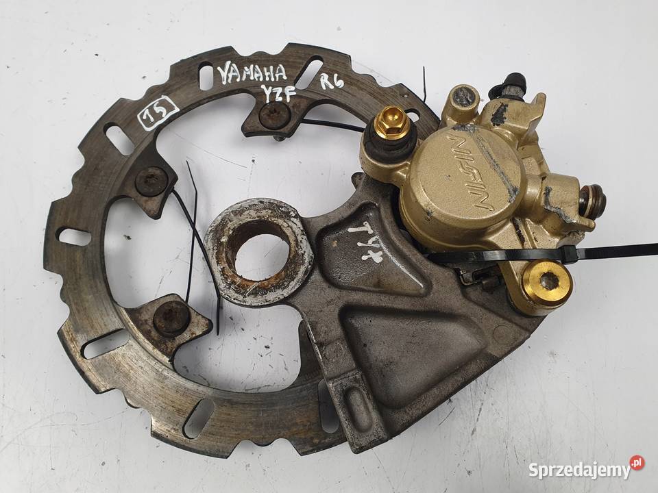 TARCZA HAMULCOWA ZACISK TYŁ Yamaha YZFR6 R6 RJ11 Chełm