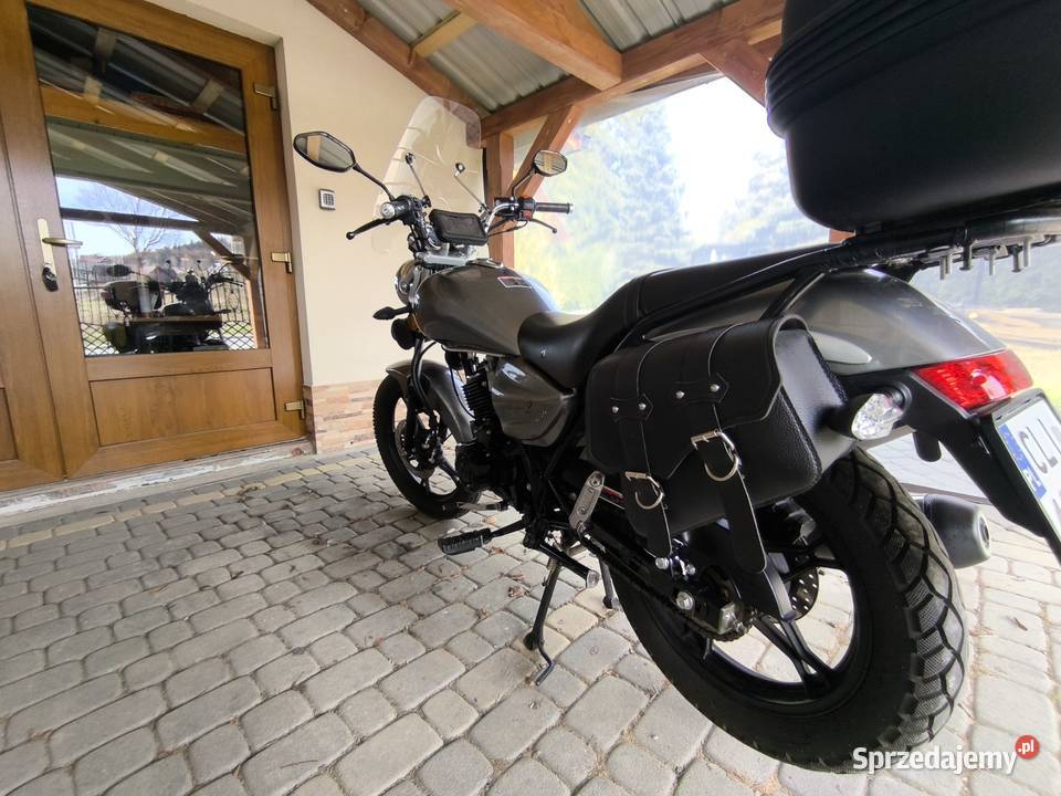 Romet soft chopper 2 125 zarejestrowany w Polsce małopolskie Rabka-Zdrój