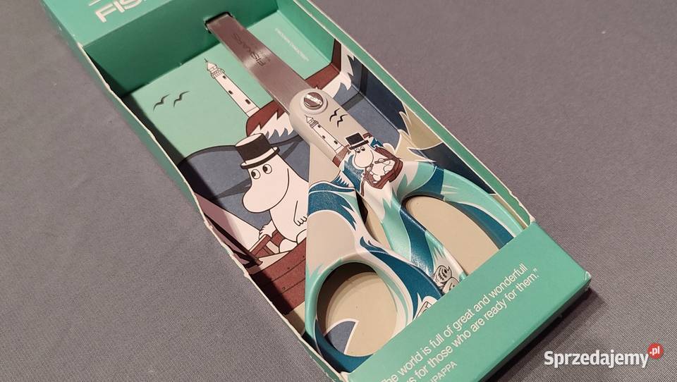 Fiskars Nożyczki z Muminkami Tata Muminka małopolskie Jasień sprzedam