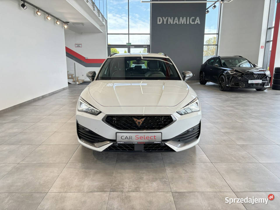 Cupra Leon Sportstourer 15 eTSI 150 DSG 2023 r biały Leon Sportstourer Myślenice