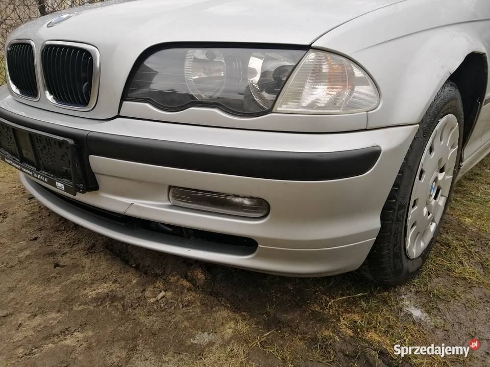 Bmw e46 zderzak przód titansilber Aleksandrów Łódzki