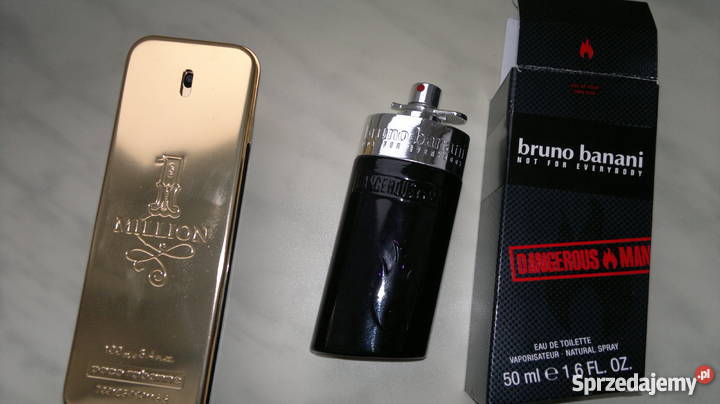 Flakoniki flakon Bruno Banani 1 MILLION Oryginał śląskie Bytom