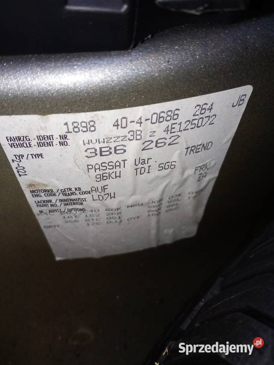 Passat B5 19 130 04r 6 biegów 22000 Łódź sprzedam