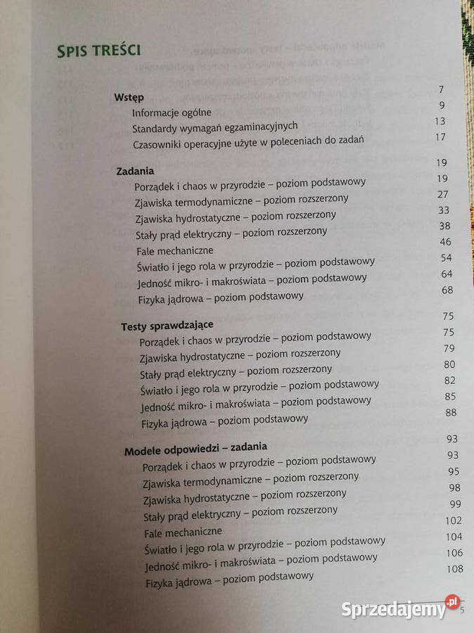 Fizyka cz1 i 2 Matura 2005 A Melson W Śpionek Kraków