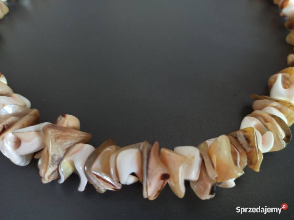 Naszyjnik z naturalnego kamieniaNowe podlaskie Białystok sprzedam