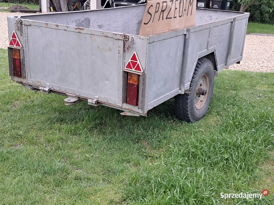 Przyczepa rolnicza jednoosiowa Mykanów