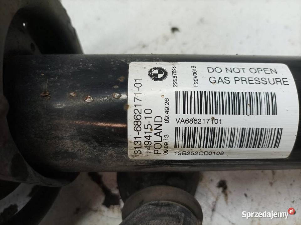 AMORTYZATOR 6862171 PRZÓD 16 B Bmw Seria 1 F20 Rok produkcji 2013