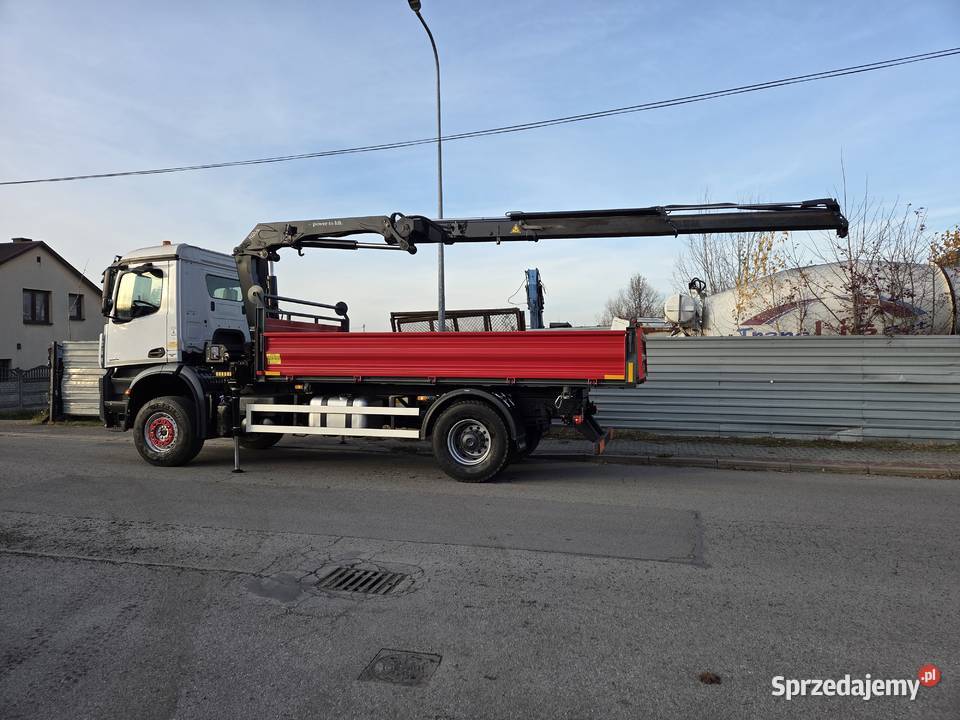 Mercedes AROCS 1824 HDS HMF 1420 K2 Radiowy blokada mostu Łańcut