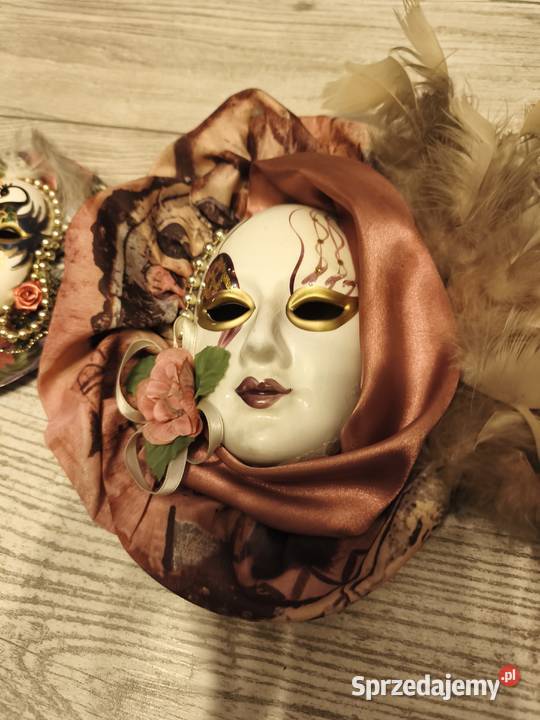 Maski porcelanowe 2 sztuki Jelenia Góra sprzedam