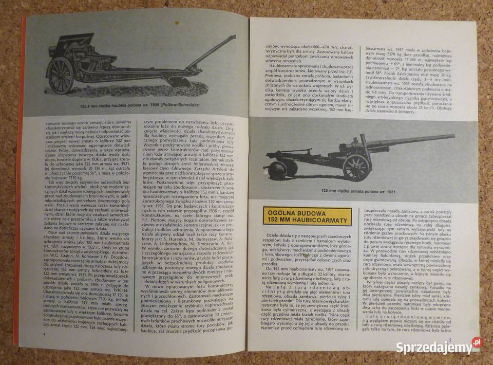 Wojciechowski 152 mm haubicoarmata wz 1937 Warszawa