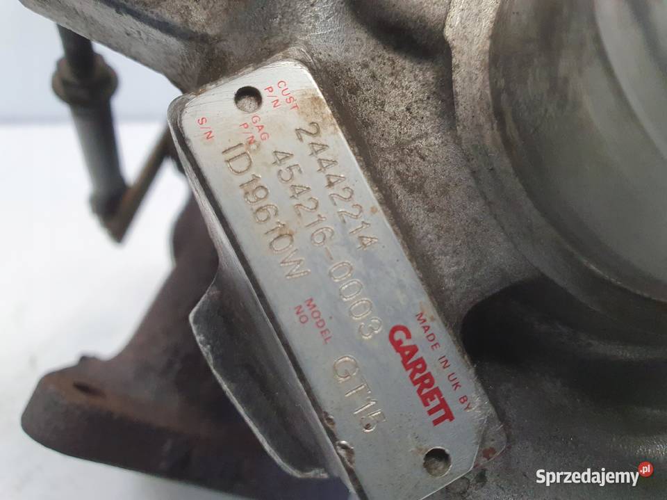 TURBOSPRĘŻARKA Opel Vectra B 20 DTI turbo