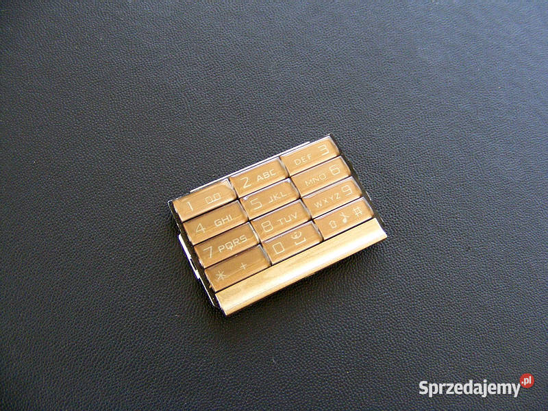 Klawiatura do telefonu Nokia 8800 Gold ARTE Łódź sprzedam