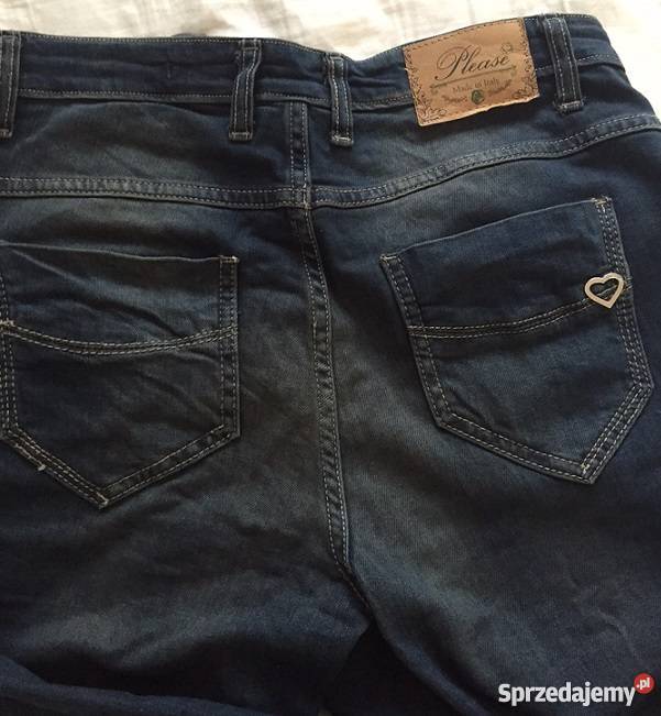 Nowe jeansy rurki Please Imperial 50 ceny Warszawa
