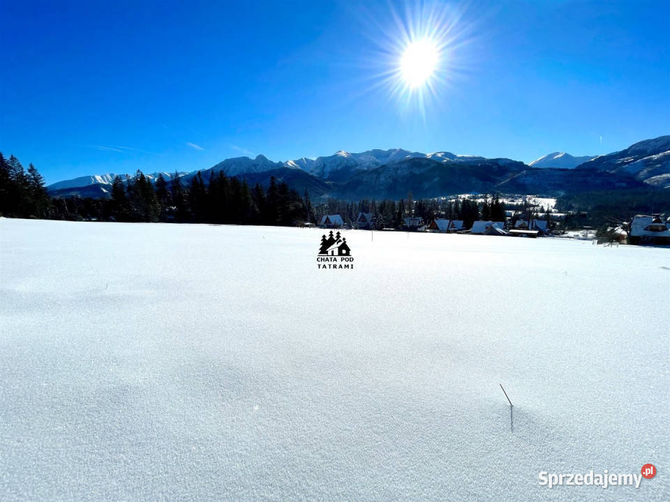 sprzedaży gruntu 678m2 Kościelisko szambo małopolskie sprzedam