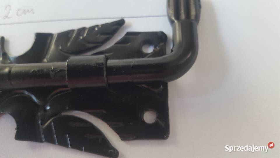 ZASUWKA KUTA do drzwi RYGIEL DO WĘDZARNI Metalowe małopolskie Rzeszotary