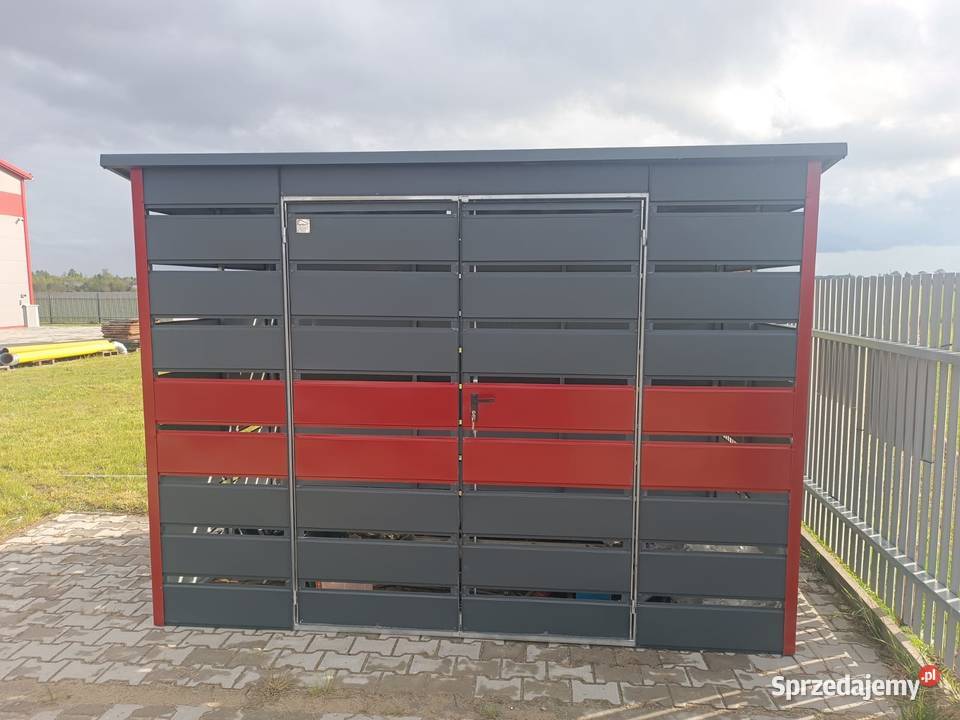 Wiata Altana Śmietnikowa ŚMIETNIK GARAŻ BLASZANY Chełm