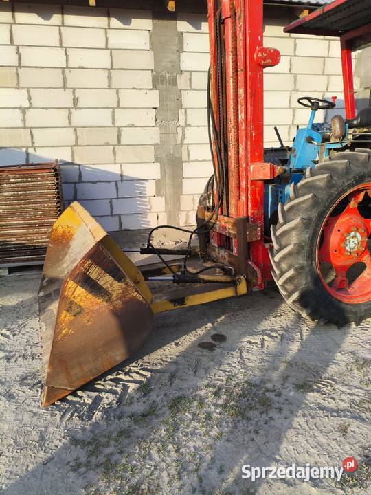 Oryginalny DUŻY WIDLAK Z szuflą Zetor Wózki widłowe Antonie