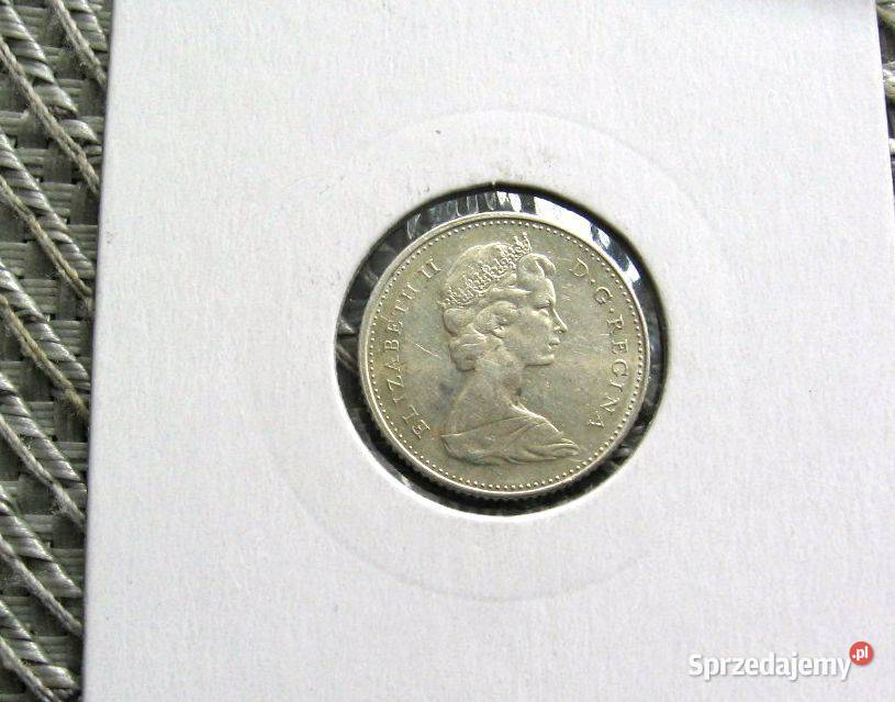 Kanada 10 Cent 1968r - SREBRO