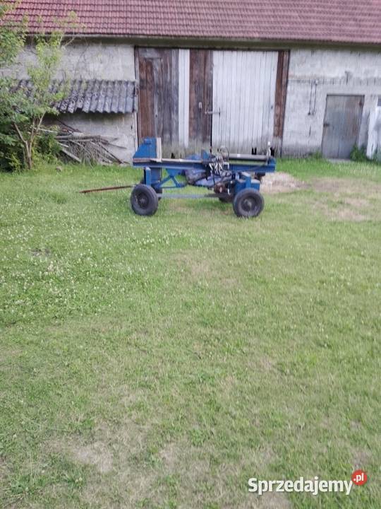Łuparka hydrauliczna spalinowa silnik 65 mobilna Mokrzyska sprzedam