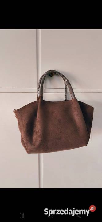 Okazja Torebka damska czekoladowa Twardogóra