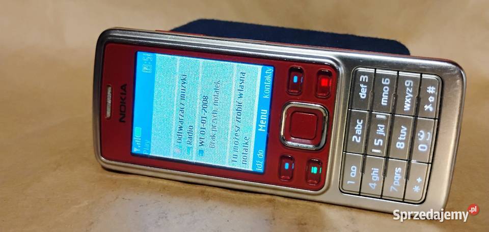 NOKIA 6300 RM 217 czerwona ładowarka bez simlock Opole