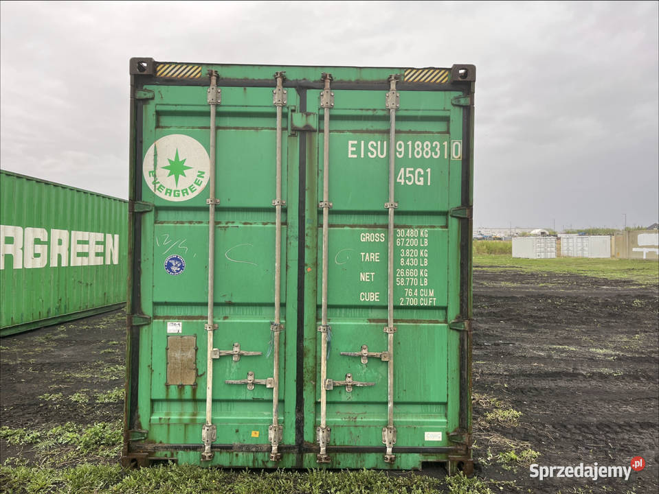 Kontener morski 40 DVHC 12 metrowy transport Sędziszów Małopolski