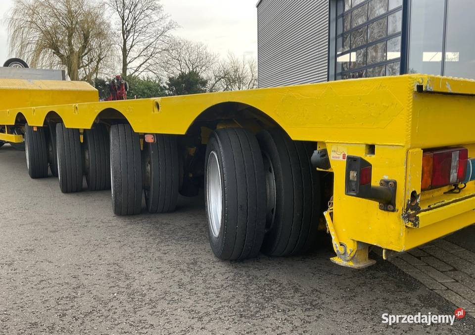 Naczepa niskopodlogowa rozciągana 4 odiowa Warszawa sprzedam