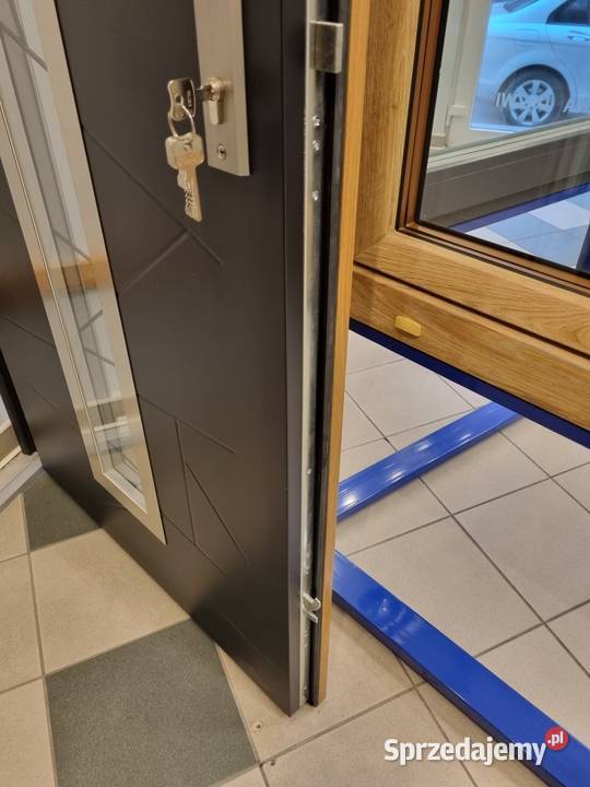 Drzwi stalowe Wikęd 80 P na zew Czarnewinchester Kielce