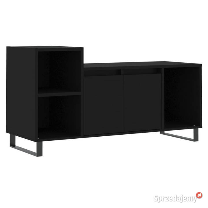Szafka pod TV czarna 100x35x55 materiał RTV mazowieckie Warszawa