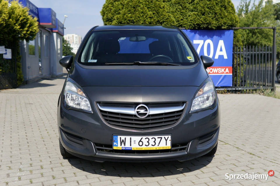 Opel Meriva pierwszy właściciel LPG fabryczne centralny zamek Warszawa