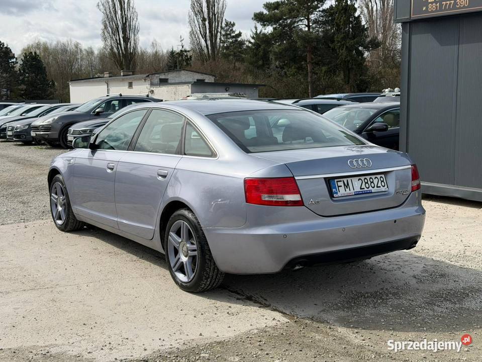 Audi A6 C6 30 Diesel Skóra Quattro Automat Navi Wrocław