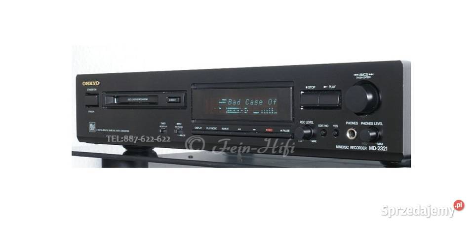 MINIDISC ONKYO MD2321 CZARNY BEZ PILOTA Piekary Śląskie